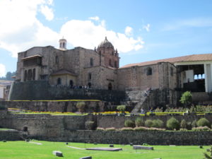 Das Kloster Santo Domingo auf den Grundmauern des Sonnentempels