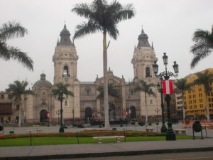 Die Kathedrale von Lima