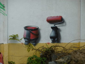 So streicht man also eine Wand =)