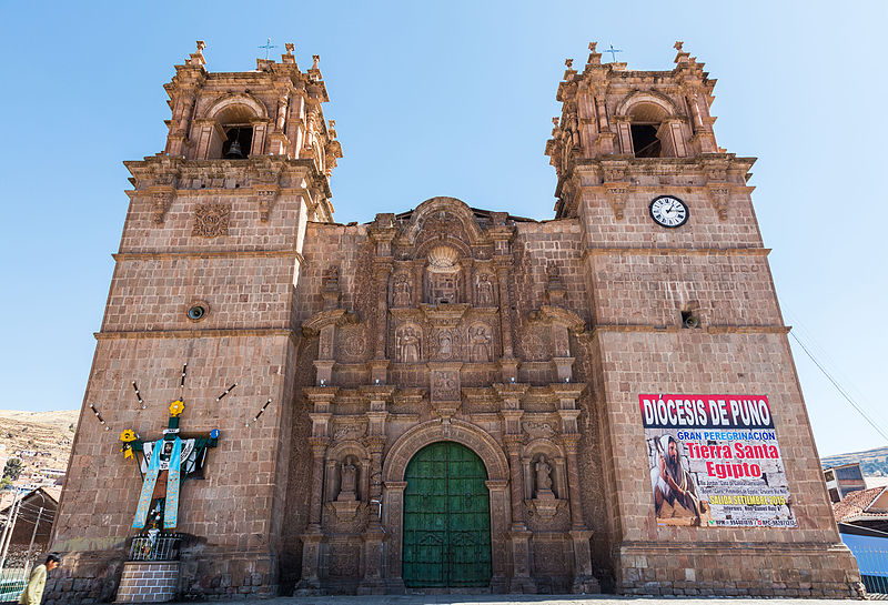 Puno Peru Kathedrale