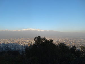 Santiago de Chile, die Metropole am Fuße der Andenkordillere