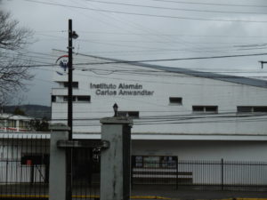 Das "Instituto Alemán Carlos Anwandter" in Valdivia. 