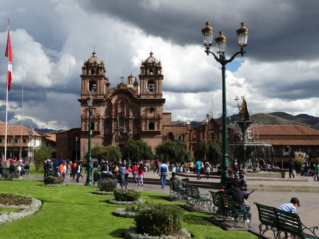 Die Kathedrale von Cusco an der Plaza de Armas