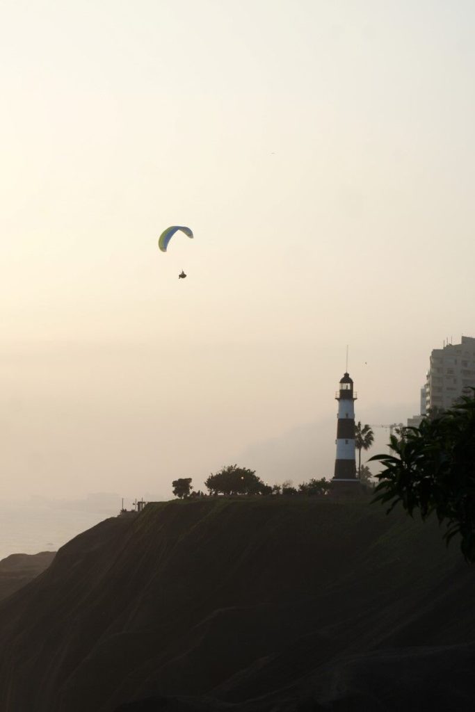 Paragliding - in Miraflores ist es möglich