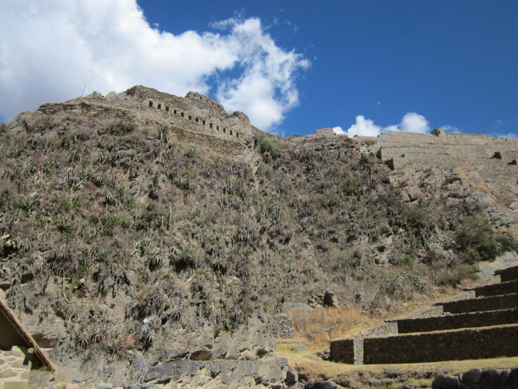 Die Festung Ollantaytambo. Zur Besichtigung dieser benötigst du ein Boleto Turístico, dieses kannst du in Cusco kaufen. 